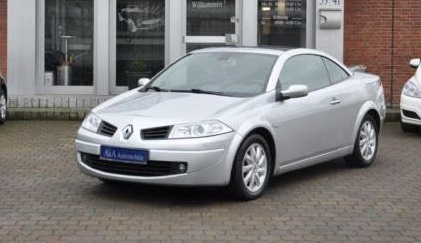 Left hand drive RENAULT MEGANE CC 1.6 DYNAMIQUE